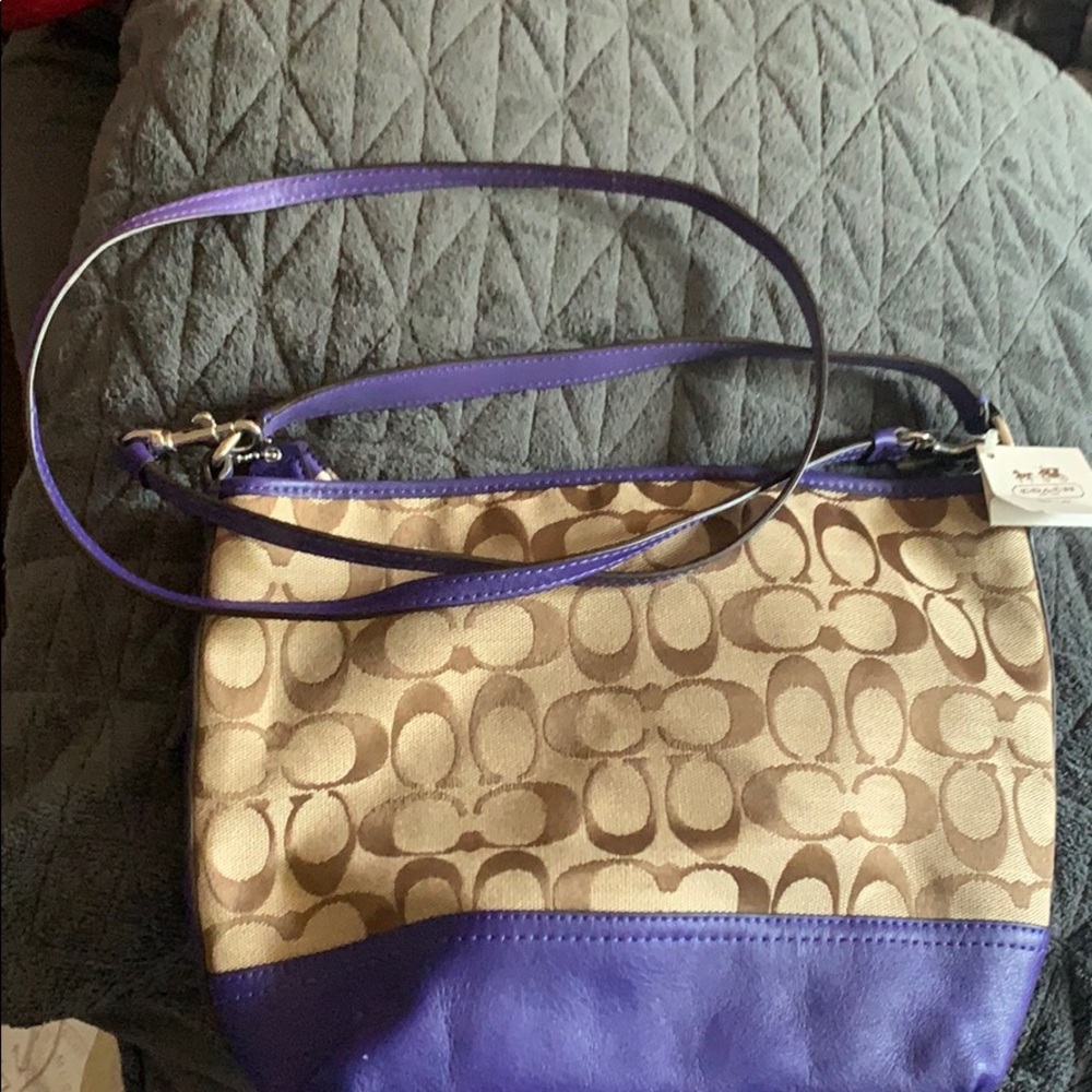 Small Coach tote